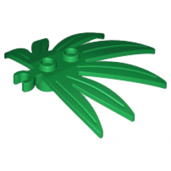 plant palm blad met clip green